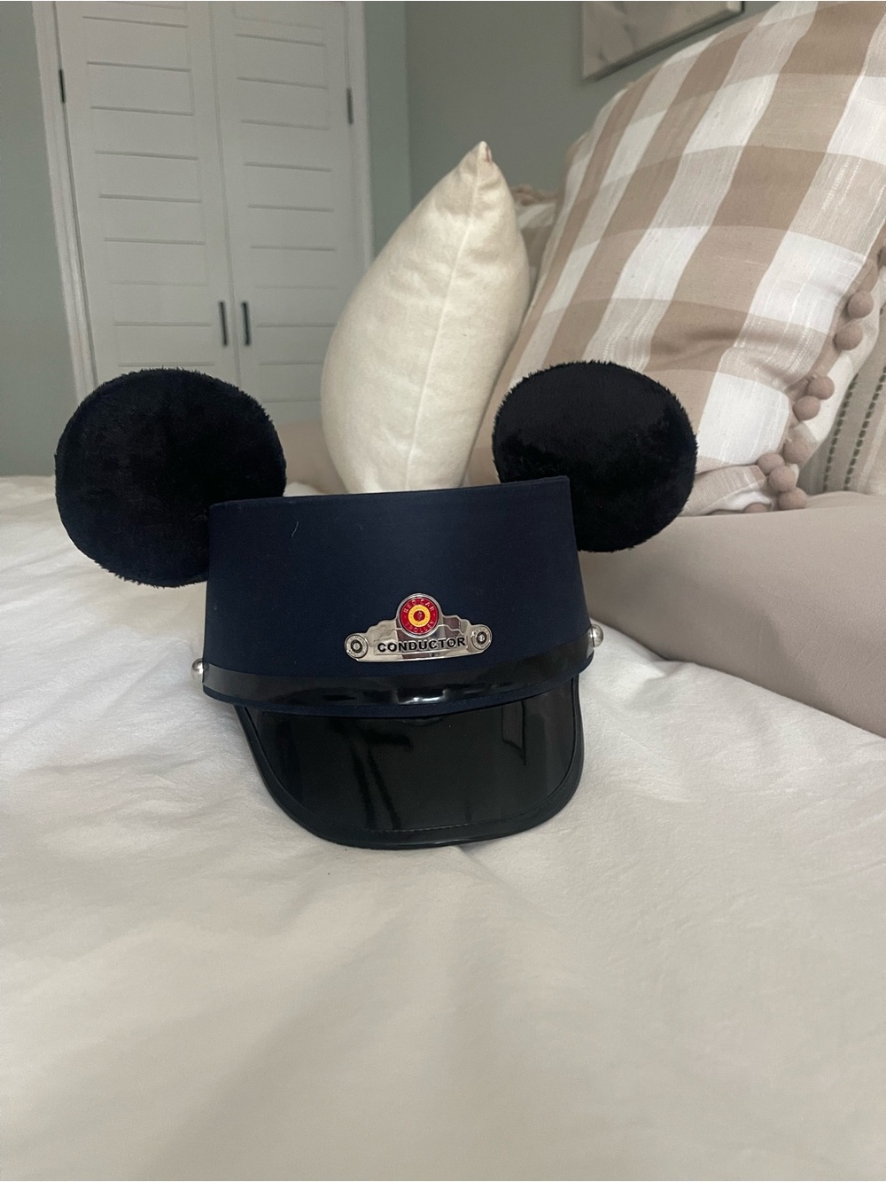Adult Mickey Conductor Hat (Red Car Trolley)